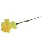 Goździk pojedynka w kolorze żółtym 46 cm - obrazek 2