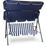 Huśtawka Ogrodowa Goliat Niebieska o Wysokiej Wytrzymałości - obrazek 2