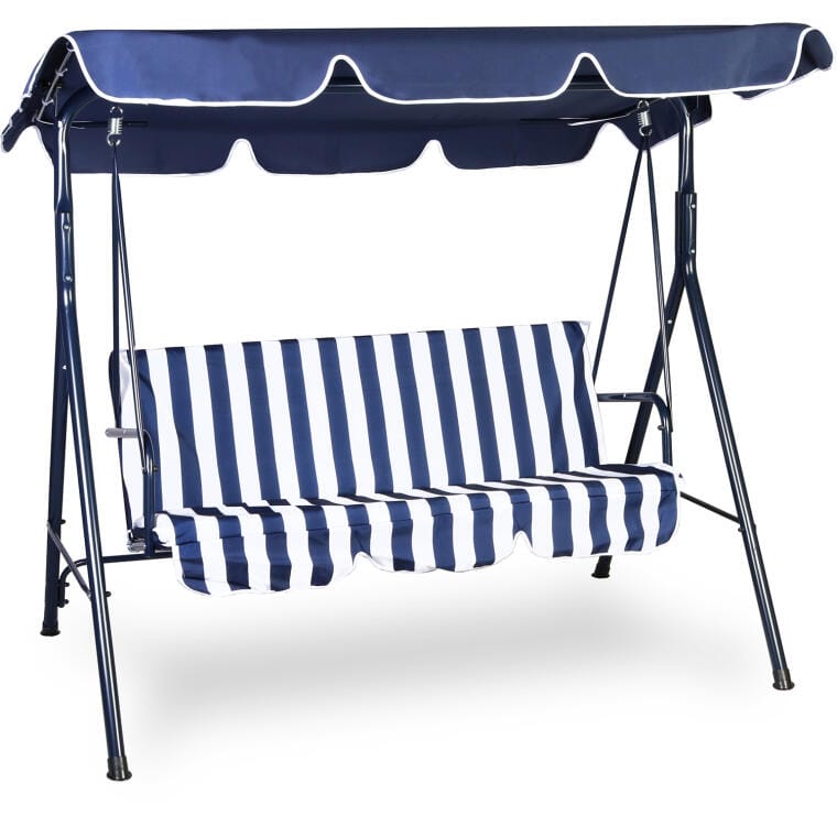 G-1004Blue Huśtawka Ogrodowa Goliat Niebieska o Wysokiej Wytrzymałości - obrazek 1