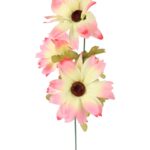 Sztuczna Margaretki Łososiowe na Gałązce - Kolor Jesieni - obrazek 2