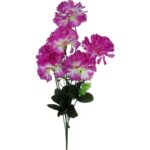 GOŻDZIK GAŁĄZKA 6 KWIATÓW KOLOR FIOLETOWY - obrazek 2