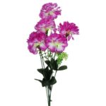 GOŻDZIK GAŁĄZKA 6 KWIATÓW KOLOR FIOLETOWY