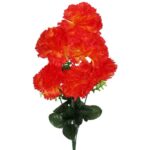 GOŻDZIK GAŁĄZKA 6 KWIATÓW KOLOR POMARAŃCZOWY - obrazek 2