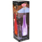 Fioletowy Wiszący Lampion na Świeczki T-light z Unikatowym Designem - obrazek 2