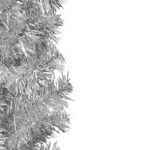 Srebrna Choinka dekoracyjna 90 cm z możliwością modelowania do użytku wewnętrznego - obrazek 3