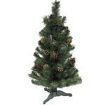 Mała Choinka 90 cm do Wnętrz – Gęsta z Szyszkami - obrazek 2
