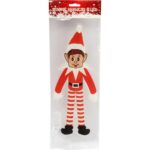 ŻELOWA ŚWIĄTECZNA NAKLEJKA LED NA SZYBĘ OKNO SKRZAT - obrazek 2