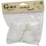 KPL.4 BOMBEK STYROPIANOWYCH KULE ŚNIEŻNE 6 CM - obrazek 2