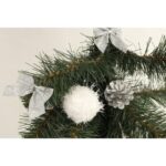 Komplet 4 Białych Puszystych Kulek Śnieżnych - obrazek 3