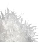 Komplet 6 Białych Bombek Styropianowych w Kształcie Kul Śnieżnych 6 cm - obrazek 3