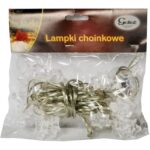 Niebieskie Gwiazdki LED na Przezroczystym Przewodzie do Dekoracji Świątecznych - obrazek 3