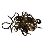 Zewnętrzne Lampki Choinkowe na Przewodach Miedzianych, 50 LED, Kolor Biały, z Zasilaniem Sieciowym 230V - obrazek 3