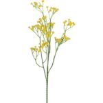 Żółta Gałązka Gipsówki 60 cm do Kompozycji Kwiatowych