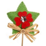 Pik GWIAZDA filcowa w kolorze zielonym - obrazek 2