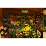 Girlanda świerkowa biało zielona GLM10 270 cm - obrazek 3