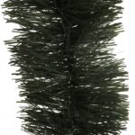 Zielony łańcuch choinkowy GOLIAT, średnica 10 cm, długość 2,8 m, ciemno zielony, polski produkt. - obrazek 3