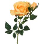 Sztuczna Róża Herbaciana z Kolcami, 70 cm - obrazek 3