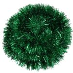 Łańcuch choinkowy z folii metalizowanej zielony 2 m