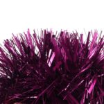 Łańcuch choinkowy Goliat, różowy, z folii metalizowanej, 7cm x 2m - obrazek 2