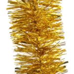 Złoty Łańcuch Choinkowy GC 7cm 2m Goliat - Metalizowany, Gęsty, Wysokiej Jakości - obrazek 3