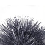 Luksusowy Szary Łańcuch Choinkowy Goliat, 7cm x 200cm, z Metalizowanej Folii - obrazek 2