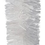 Łańcuch Choinkowy Biały Gęsty z Metalizowanej Folii GC 10cm 3m Goliat - obrazek 3