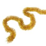 Złoty Łańcuch Choinkowy Fluorescencyjny fi 7 cm, 2 m - GOLIAT PIŁA POLSKA - obrazek 3