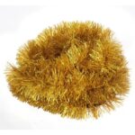 Złoty Łańcuch Choinkowy Fluorescencyjny fi 7 cm, 2 m - GOLIAT PIŁA POLSKA