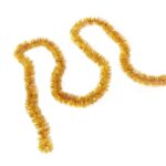 Złoty łańcuch choinkowy z metalizowanej folii 3 cm x 2 m - GOLIAT PRODUKT POLSKI - obrazek 3