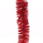 Czerwony Metalizowany Łańcuch Choinkowy - fi 3 cm x 2 m GOLIAT - Produkt Polski - obrazek 2