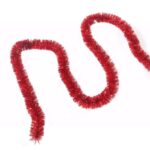 Czerwony Metalizowany Łańcuch Choinkowy - fi 3 cm x 2 m GOLIAT - Produkt Polski - obrazek 3