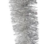 Łańcuch choinkowy fluorestencyjny srebrny fi 15 cm x 3 m - obrazek 2