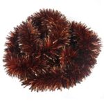 Brązowy Łańcuch Choinkowy z Metalizowanej Folii GC, 10cm x 3m, Polski Produkt-GOLIAT