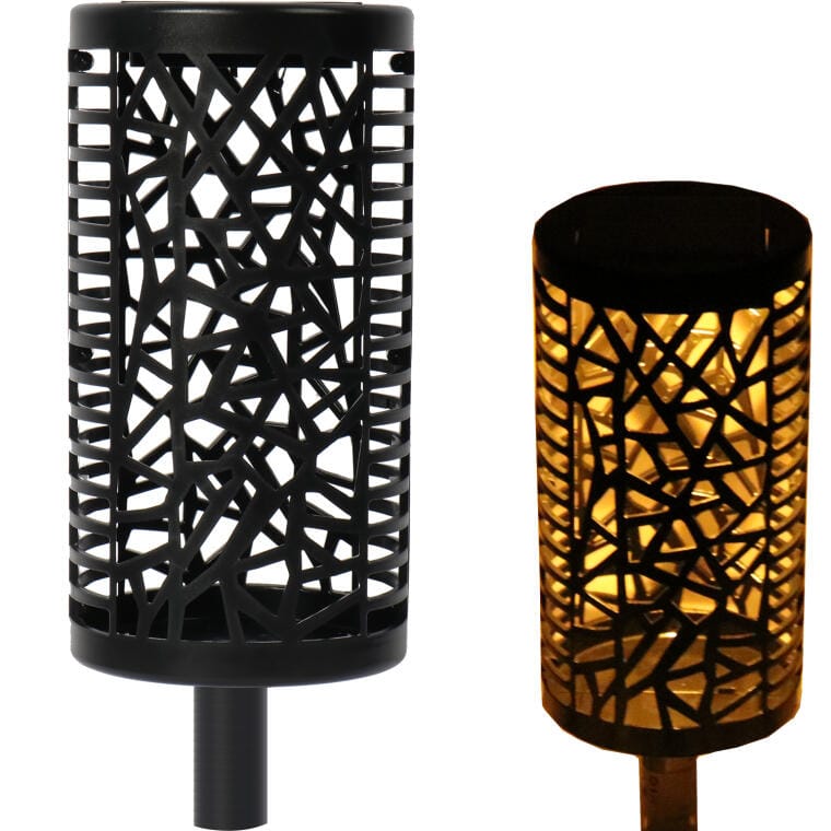 GPJ015 Dekoracyjna Lampa Ogrodowa na Energii Słonecznej z Akumulatorem i Czujnikiem Zmierzchu - obrazek 1