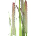 Sztuczna Trawa Dekoracyjna w Metalowej Donicy 200 cm - obrazek 2