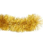 Łańcuch choinkowy złoty cienkocięty 300 cm - obrazek 2