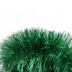 Goliat Łańcuch Choinkowy Premium Zielony 10cm 3m z Folii Metalizowanej - obrazek 2