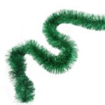 Goliat Łańcuch Choinkowy Premium Zielony 10cm 3m z Folii Metalizowanej - obrazek 3