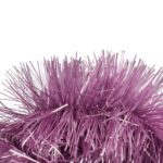 Premium Łańcuch Choinkowy Goliat Różowy 10cm x 3m Metalizowany - obrazek 2