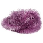 Premium Łańcuch Choinkowy Goliat Różowy 10cm x 3m Metalizowany