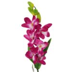 STORCZYK KWIAT SZTUCZNY CIEMNO RÓŻOWY - obrazek 2