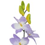 Gałązka Sztucznego Storczyka Fioletowego o Długości 60cm - obrazek 3