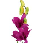 STORCZYK KWIAT SZTUCZNY FIOLETOWY 65CM - obrazek 2
