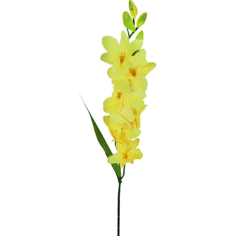 GS-184ZLT STORCZYK KWIAT SZTUCZNY ŻÓŁTY 65CM - obrazek 1