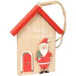 Domek zawieszka drewniana, GTGA026M - obrazek 2