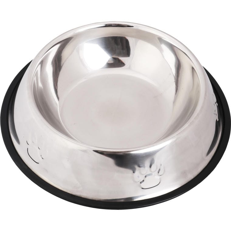 GUM71-1 Duża, Stabilna Miska dla Psa z Antypoślizgowym Podłożem i Dekoracyjną Łapką, 750 ml - obrazek 1