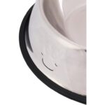 Duża, Stabilna Miska dla Psa z Antypoślizgowym Podłożem i Dekoracyjną Łapką, 750 ml - obrazek 3