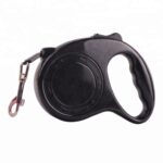 Smycz dla psa, czarna, 3 m
