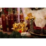 Metalowy Renifer z 20 LED światłami na baterie w kolorze ciepłym białym, 25x40 cm - obrazek 3