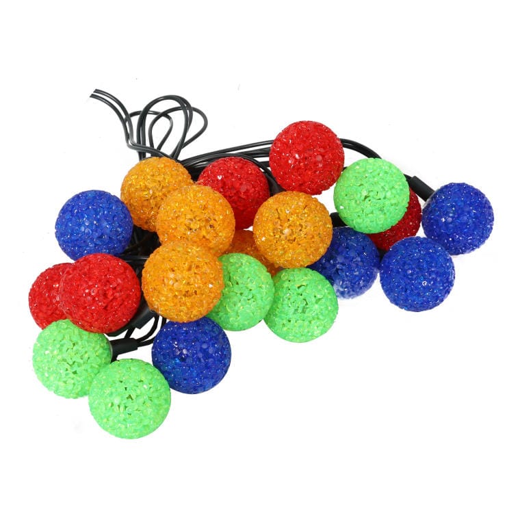 HC003GPI-HC003 Sznur Kolorowych Lampek LED w Kształcie Kulek, 4,75m, Zasilanie Sieciowe - obrazek 1